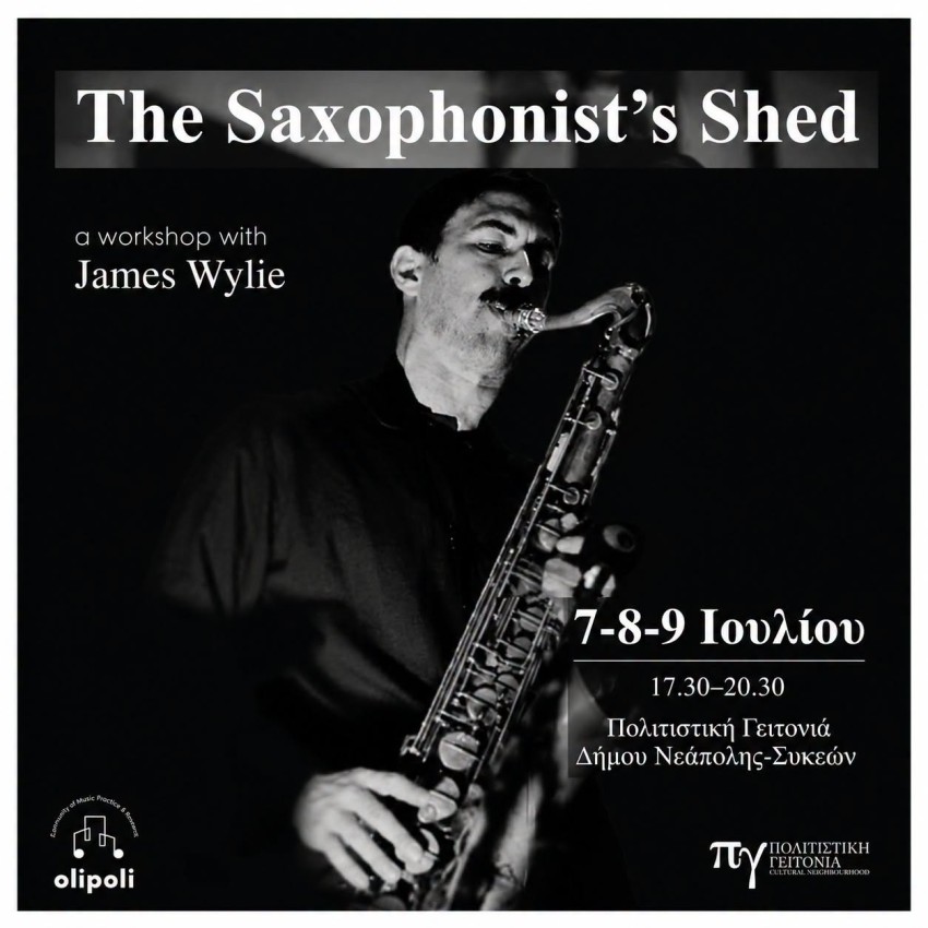 Saxophonist’s Shed with James Wylie